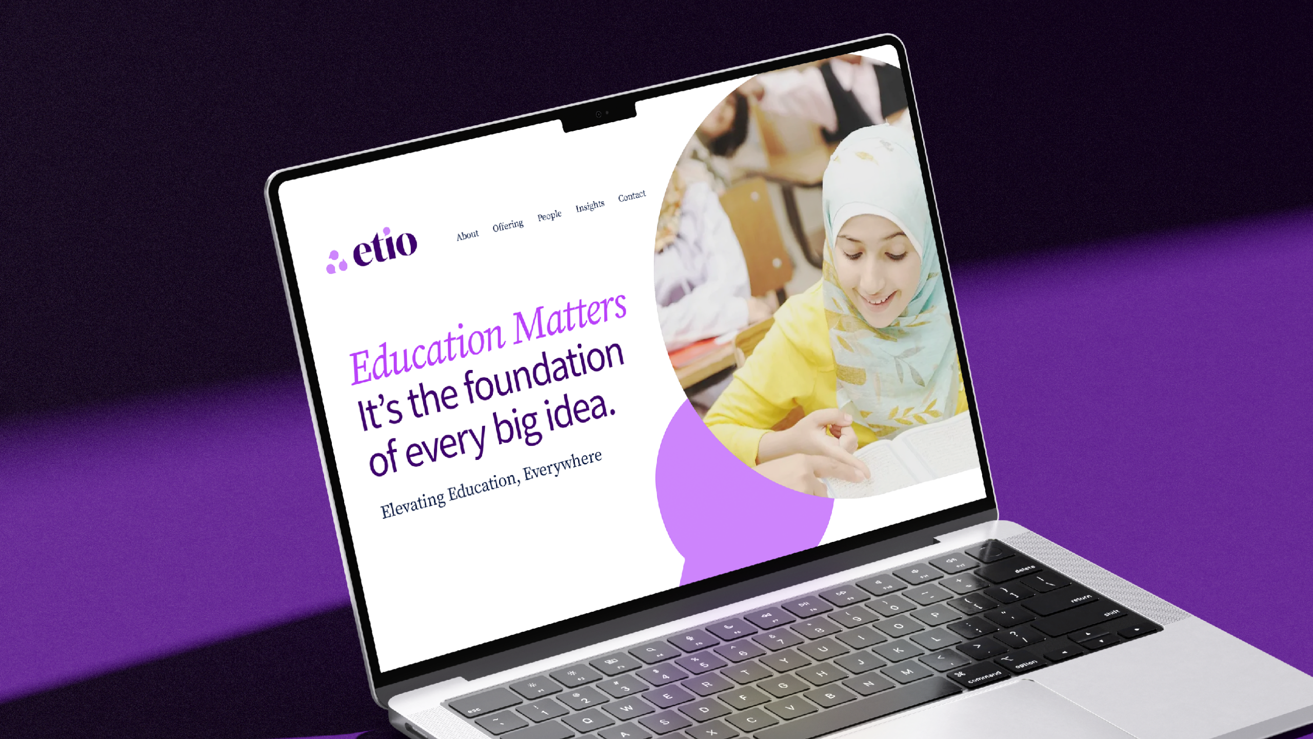 Uniting a global education business around one clear cause.